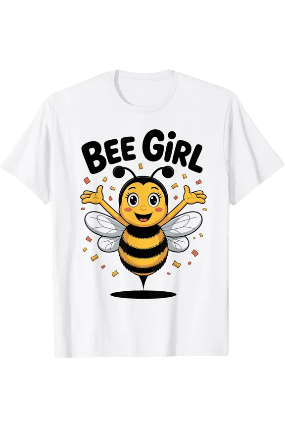 Bee Team Cute Cartoon Beehive Fun Birthday Party Bumblebee T-Shirt Size S-5XL