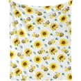 thumbnail image 1 of Bee Throw Blanket - Soft Flannel Bee Blankets for Girls Boys Kids Bee Lovers - Warm Bee Throw Blankets for All Season Lap, Chair, Sofa - 50"x40", 1 of 6