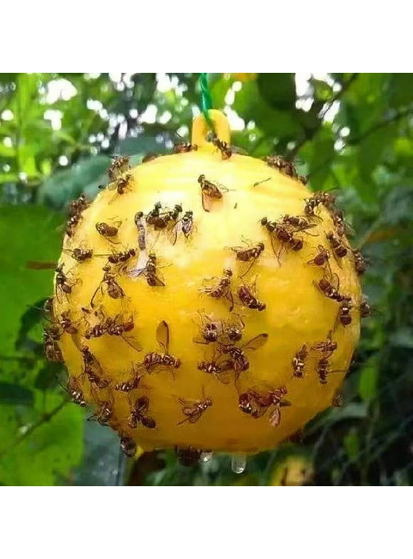 Bee Traps for Outside Garden Carpenter Bee & Yellow Jacket Killer for Garden for Home Garden Orchards Farms