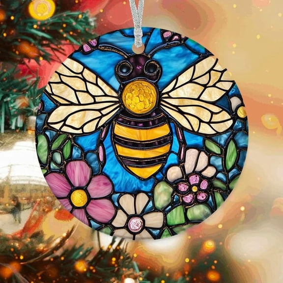 Bee Tree Ornaments, Bee for Christmas 2025, Bee Christmas Keepsake, Christmas Hanging Dcor COvvgz