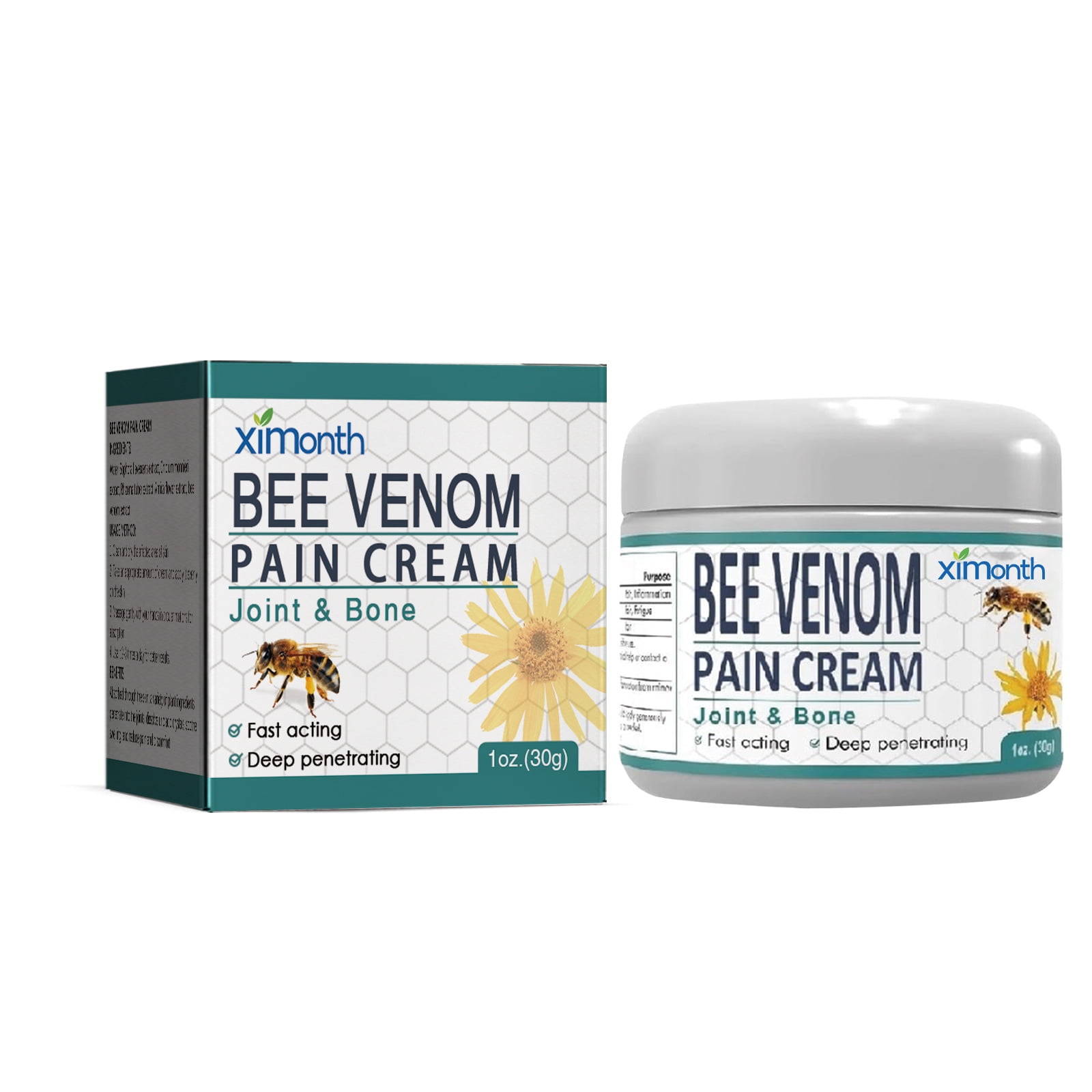 Bee Venom Joint Cream relieves pain lumbar spine, hand, foot, joint