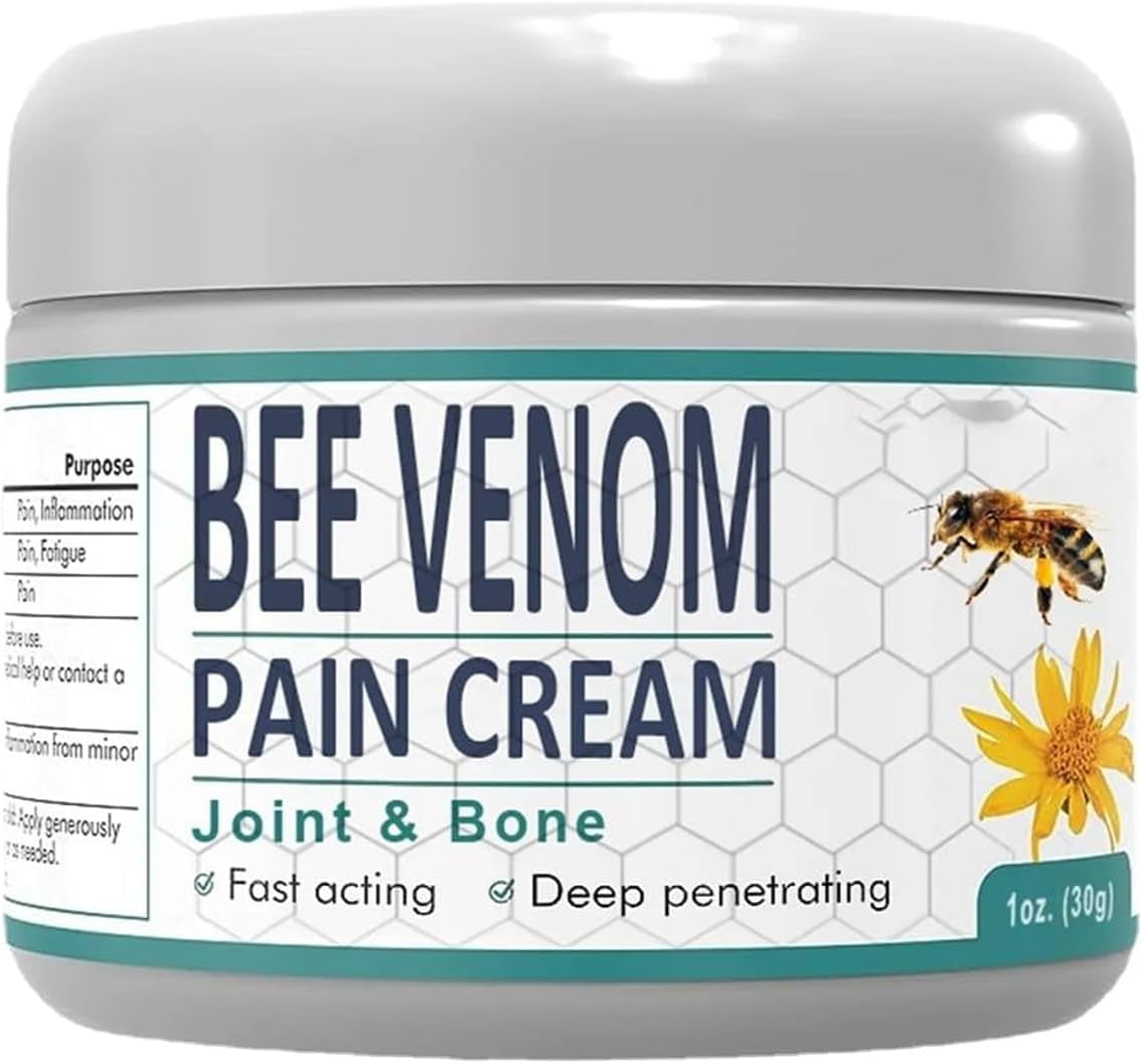 Bee Venom Pain Joint Cream, Treat Joint Pain in Arms, Fingers, Waist