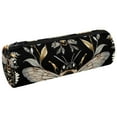 Bee Vintage Flowers Canvas Pen Pencil Case Coin Purse Cosmetic Makeup