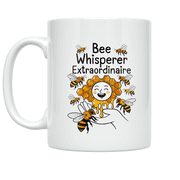 Bee Whisperer Extraordinaire - Beekeeper Enthusiast - 11 oz Ceramic Coffee Mug