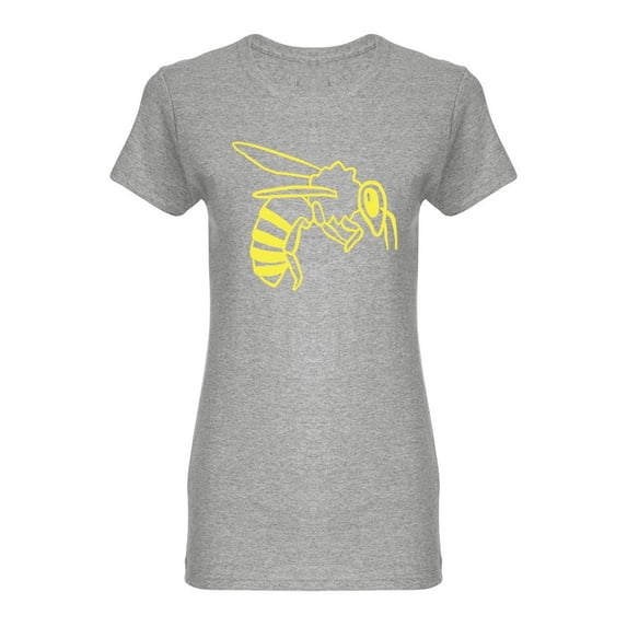 Bee Wing Wasp Shaped T-Shirt Women -Image by Shutterstock, Female x-Large