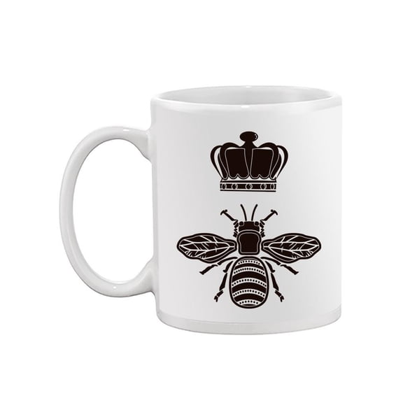 Bee With A Crown Mug - SPIdeals Designs,