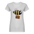 thumbnail image 1 of Bee With Briefcase Shaped Tee Women's -Image by Shutterstock, 1 of 2
