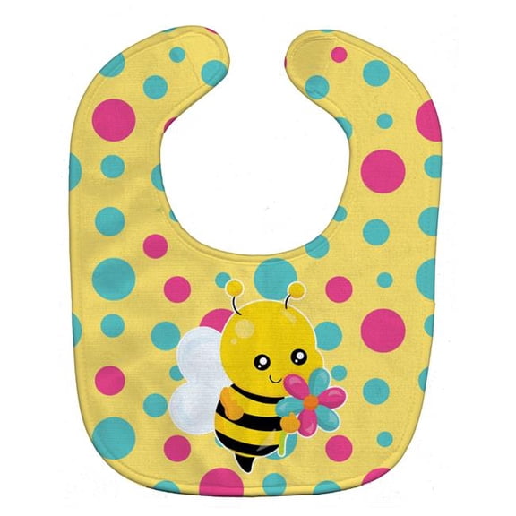 Bee With Flower Baby Bib