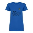 thumbnail image 1 of Bee With Vine Shaped T-Shirt Women -Image by Shutterstock, Female Medium, 1 of 2