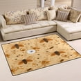 thumbnail image 1 of Bee and Floral Pattern Soft Polyester Area Rug 60''x39'', Non Slip, Memory Foam, Water Absorbent, 1 of 7