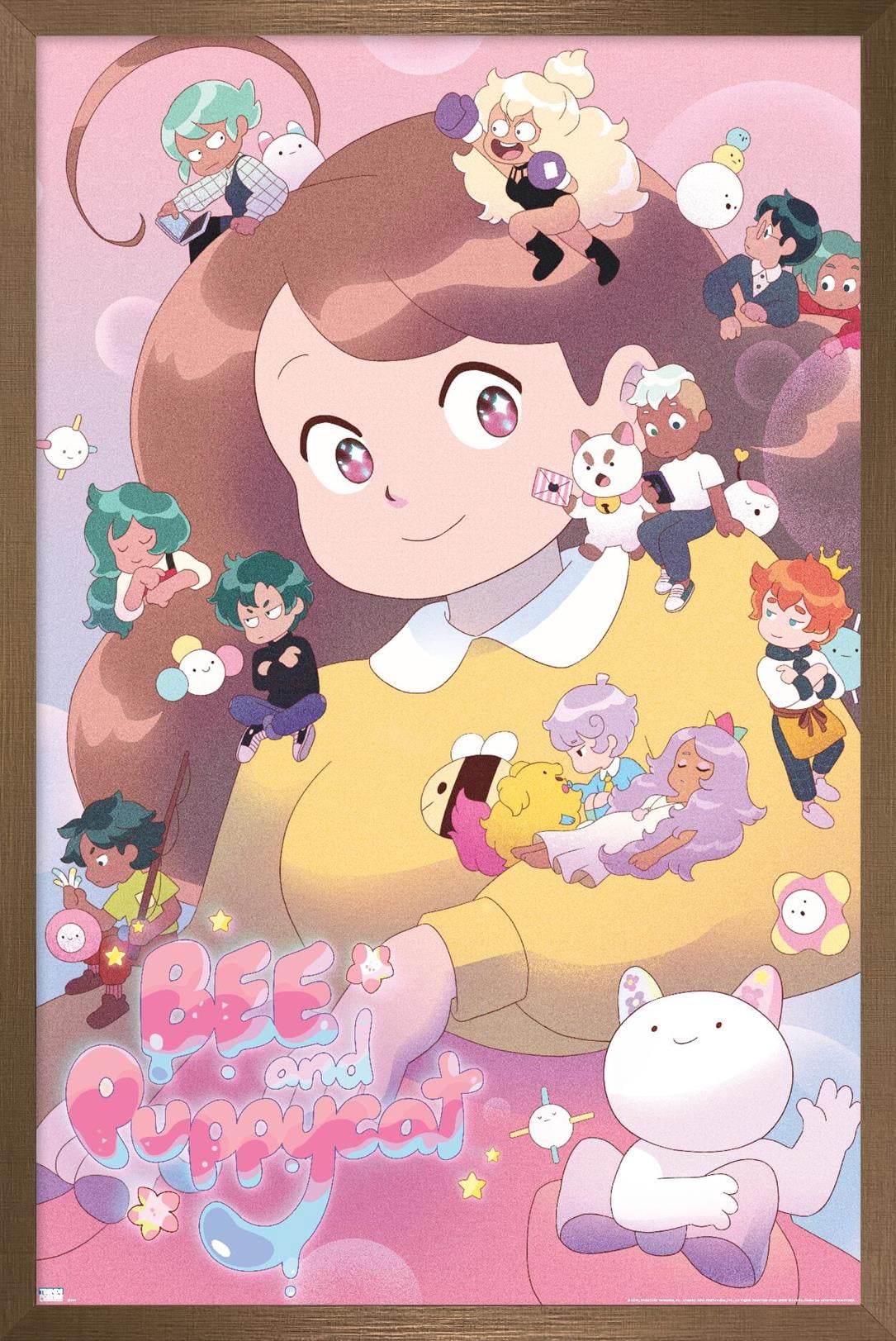 Bee and Puppycat - Group Key Art Wall Poster, 22.375" x 34" Framed