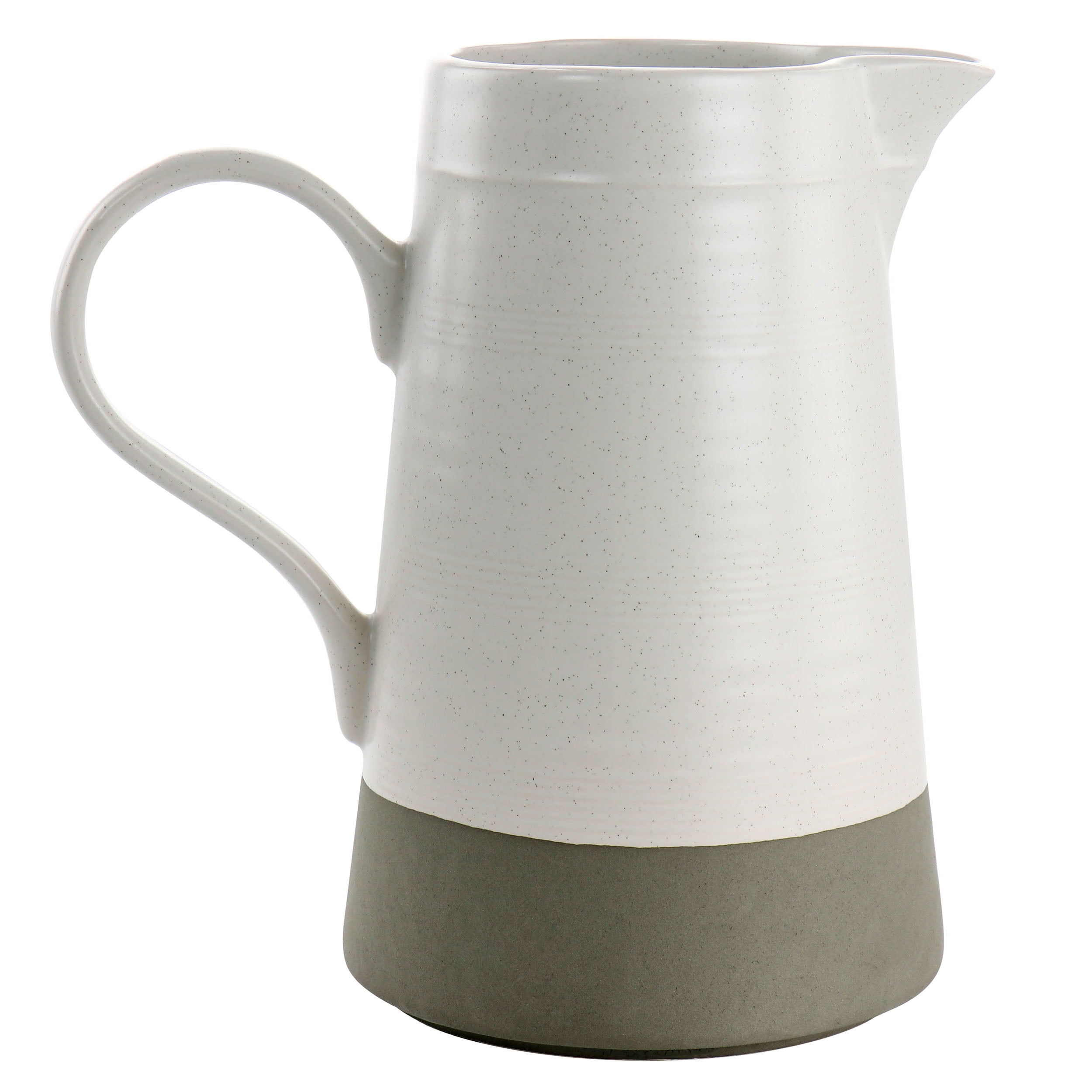 Bee and Willow Milbrook Large 60oz Serving Pitcher in Off-White