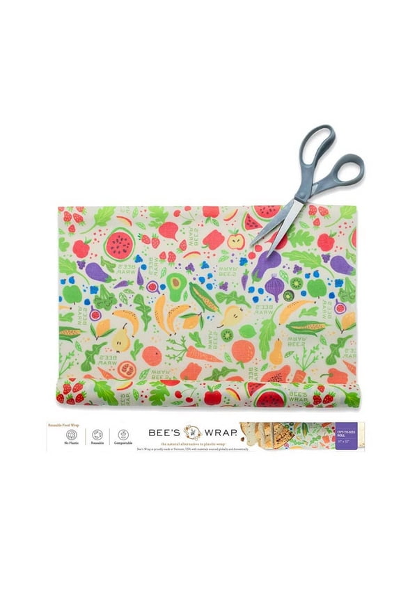 Garden Party Organic Cotton Beeswax Cut-to-Size Roll 14" x 52"