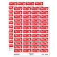 thumbnail image 1 of Bee-utiful Work Beautiful Bee Teacher Student School Sticker Set - Red - Matte Finish - 1.25" Mini, 1 of 7