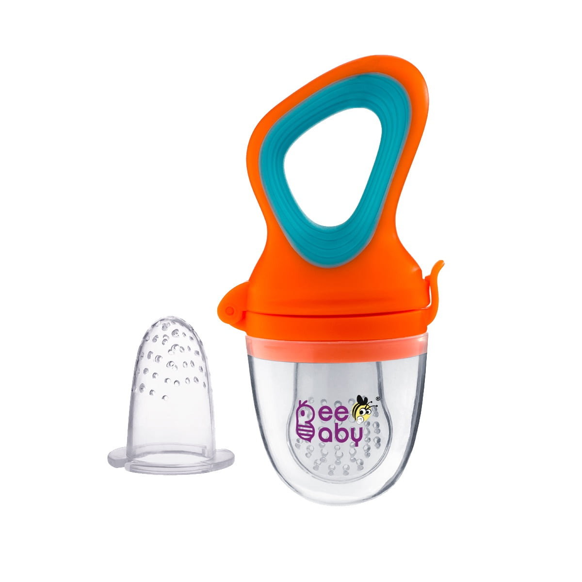 BeeBaby Fresh Silicone Food Fruit Nibbler with Extra Silicone