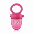 thumbnail image 1 of BeeBaby Fruttino Silicone Food and Fruit Nibbler -Pink, 1 of 4