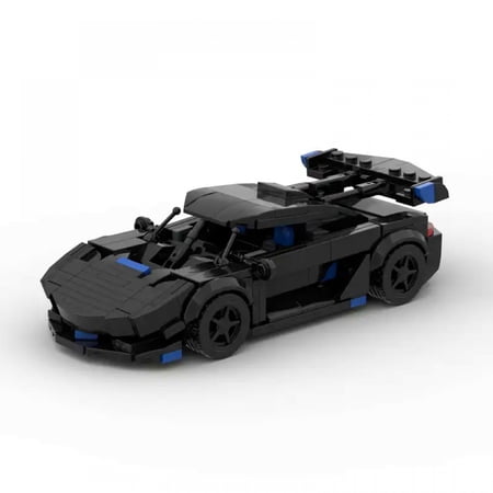 BeeEtMoc Speed Champion Koenigsegg Jesko Hydra Racing Toy Model Clone, Collection Building Set