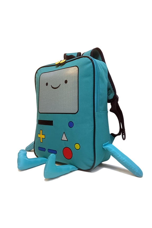 BeeMore Cartoon Robot Travel Laptop Cute Backpack Blue PolyeresRobot Animal BeeMore Finn Jake Adventure Trip Backpack Water Resistant College Computer Bag Gift for Men & Women Fits 14 Inch Notebook