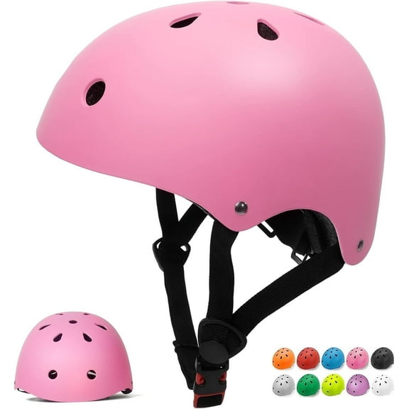 BeePrincess Kids Bike Helmet, Adjustable Toddler Helmets for Ages 3-8/8-14 Years Boys Girls, Multi-Sport Kids Helmet for Bicycles Skateboarding Scooter Balance Bike