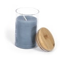 thumbnail image 1 of Beeswax Jar Candle with Bamboo Lid Christmas Tree Aromatherapy Candle 100% Pure Beeswax, 1 of 6