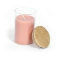thumbnail image 1 of BeeTheLight Beeswax Jar Candle with Bamboo Lid - Citrus Energy Aromatherapy Candle - 40 Hours Burn Time - All Natural 100% Pure Beeswax Candle - Handmade Decorative Jar Candle, 1 of 7