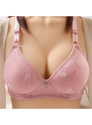 Women Triangle Cup Gathers Thin Band Bra Without Steel Ring Ladies Underwear