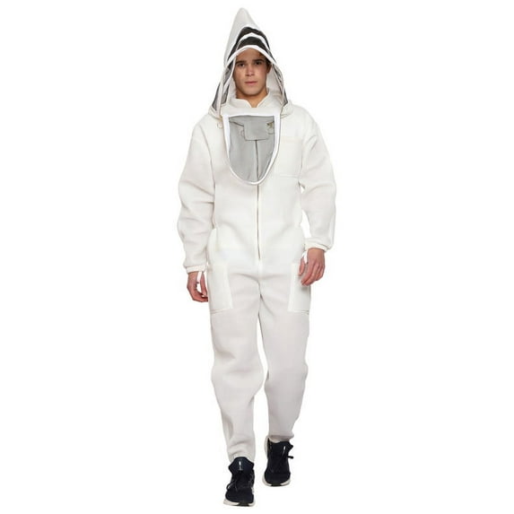 Beeattire Airmesh Bee Suit with Veil - The Ultimate Ventilated Beekeeping Suit for Beekeepers Beekeeper Suit Bee Suits for Men and Bee Suits for Women Single Layer Ventilated Bee Suit XXL