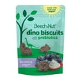 thumbnail image 1 of Beech-Nut Dino Biscuits with Prebiotics Blueberry Yogurt Baked Toddler Snack, 5 oz Bag, 1 of 11