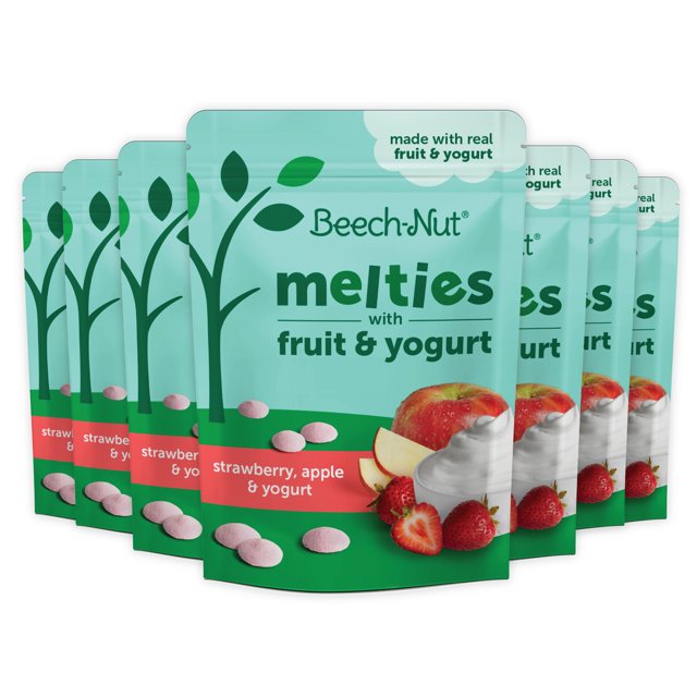 BeechNut Melties Strawberry Apple & Yogurt Melts Baby & Toddler Snack