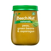 Beech-Nut Naturals Stage 2 Baby Food, Peas Green Bean & Asparagus, 4 oz Jar