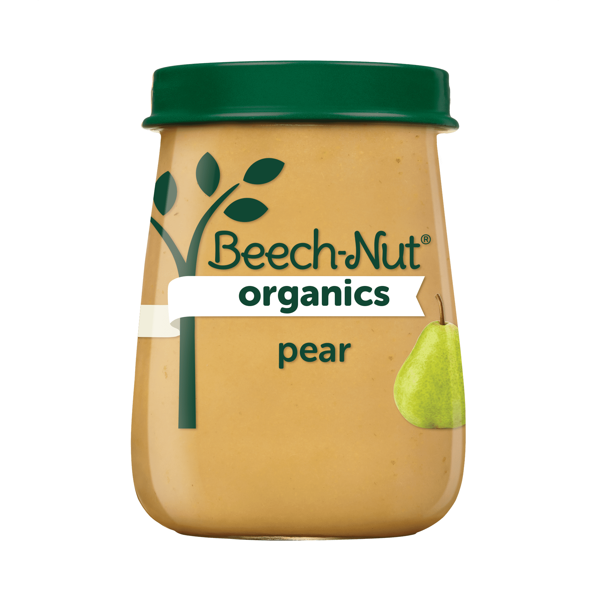 beech-nut-organics-stage-1-organic-baby-food-pear-4-oz-jar-walmart