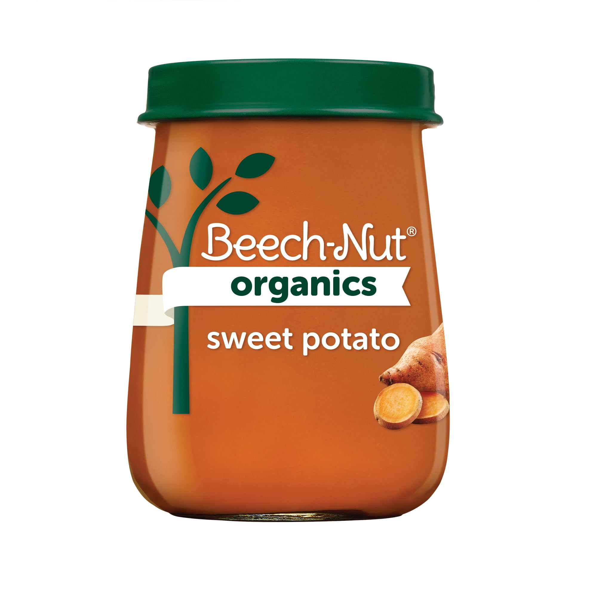 Beech-Nut Organics Stage 1 Organic Baby Food, Sweet Potato, 4 oz Jar