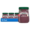 thumbnail image 1 of (10 pack) Beech-Nut Organics Stage 2 Organic Apple & Blueberries Baby Food, 4 oz Jar, 1 of 10