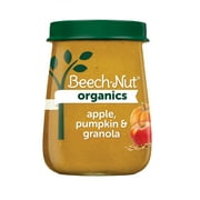 Beech-Nut Organics Stage 2 Organic Baby Food, Apple Pumpkin & Granola, 4 oz Jar