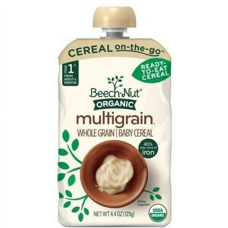 Beech nut organic store multigrain baby cereal