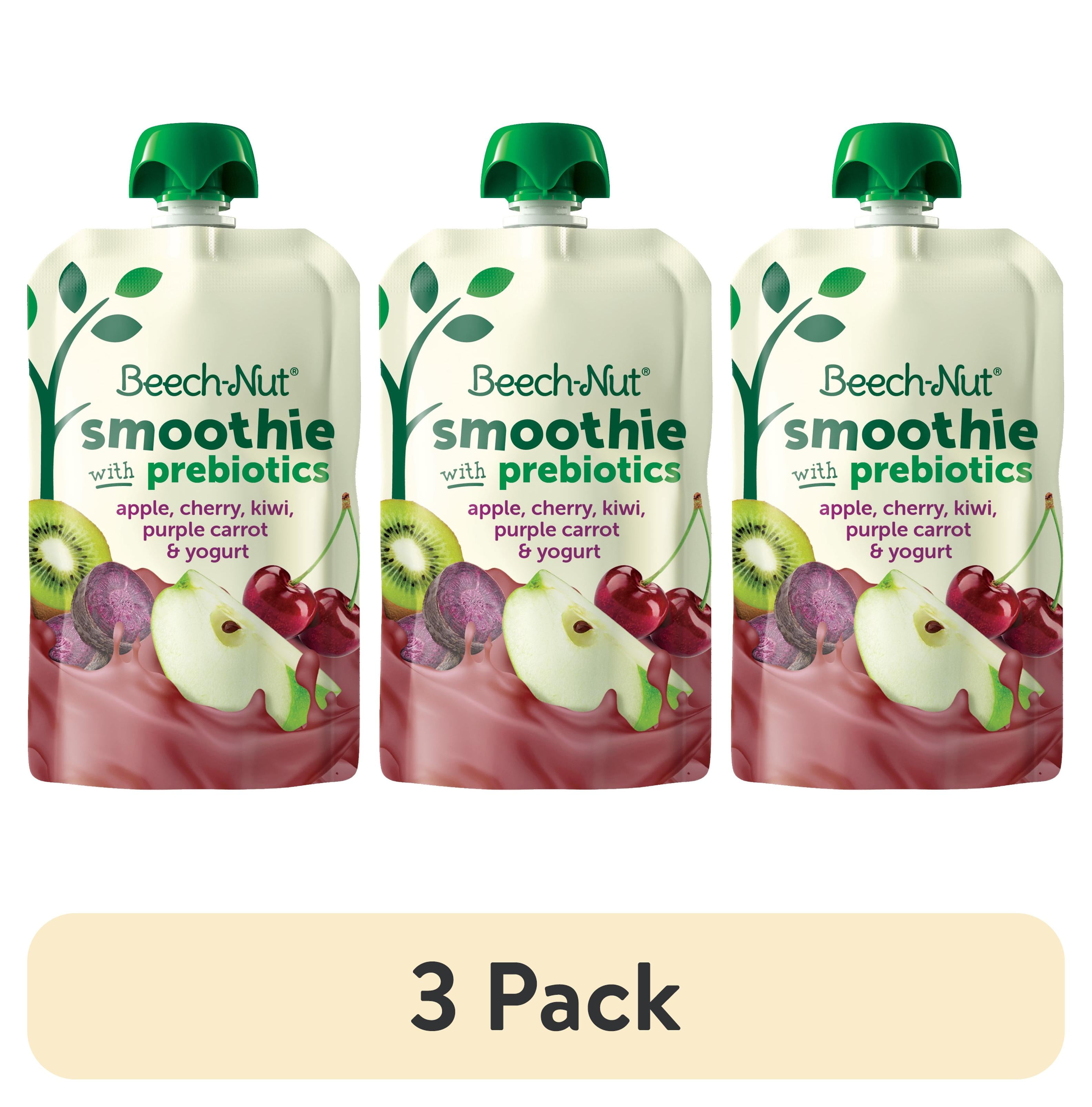 Greek Yogurt Plain Beech-Nut Toddler Smoothies Variety Pack (18