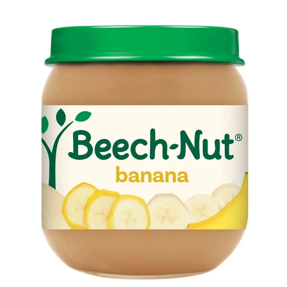 Beech-Nut Stage 2 Baby Food, Banana, 4 oz Jar