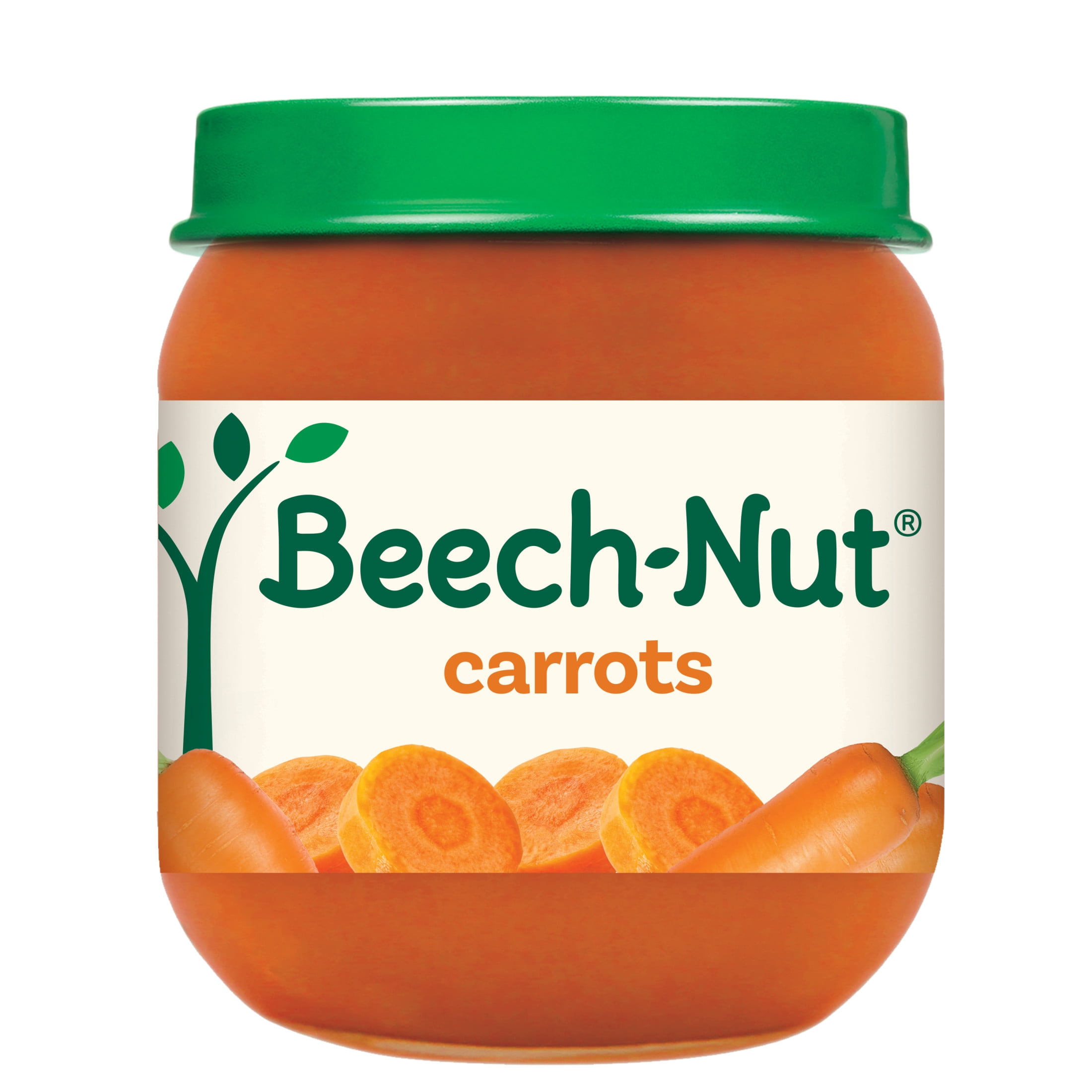 Beech-Nut Stage 2 Baby Food, Sweet Carrots, 4 oz Jar