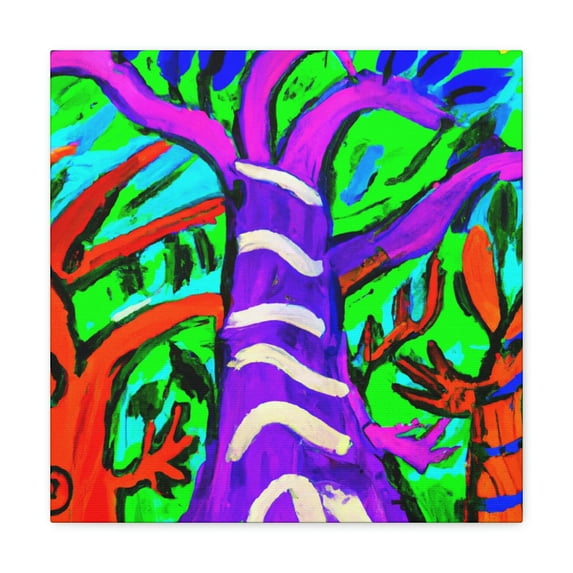 Beech Tree Abstract Vision - Canvas
