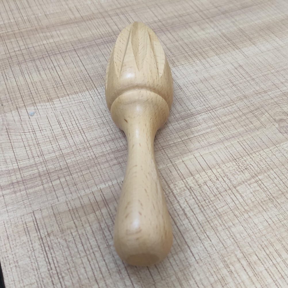 Beech Wood Citrus Reamer Lemon Cone Juicer Squeezer Fruit Drink Tools