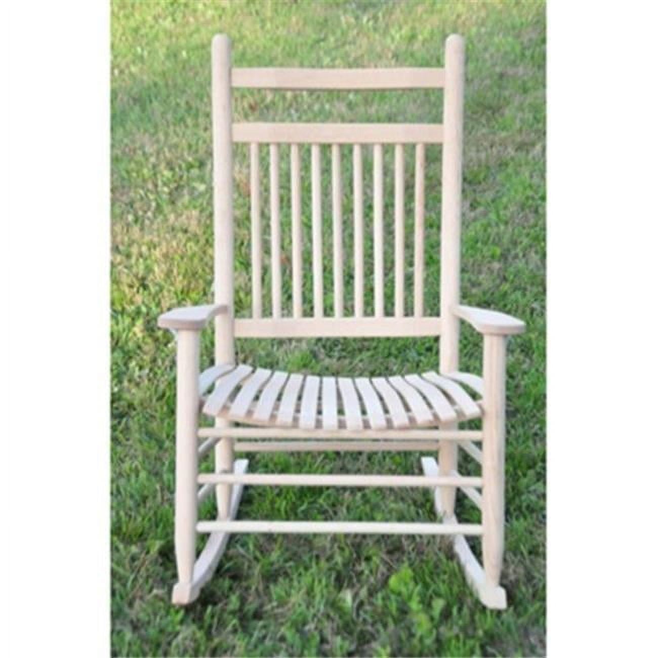 Beecham Swing 6998 Jumbo Dowel Back Wood Rocking Chair