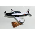 thumbnail image 1 of Beechcraft® T-6C Texan II, Royal Moroccan Air Force, 16 inch Mahogany Model, 1 of 8