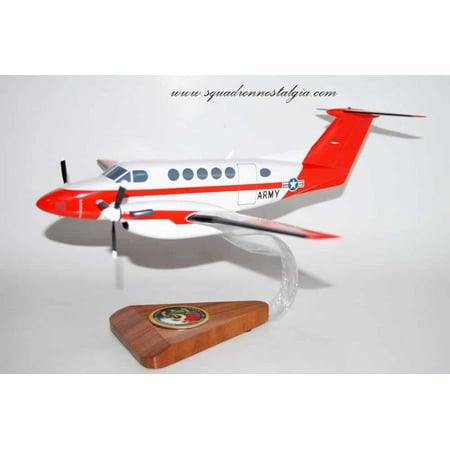Beechcraft® TC-12 Huron, US Army, 1/36 Mahogany Scale Model