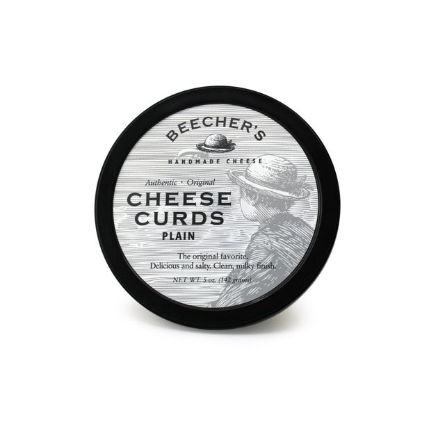 Beecher's Cheese Curds Plain, 5OZ, 8 Pack