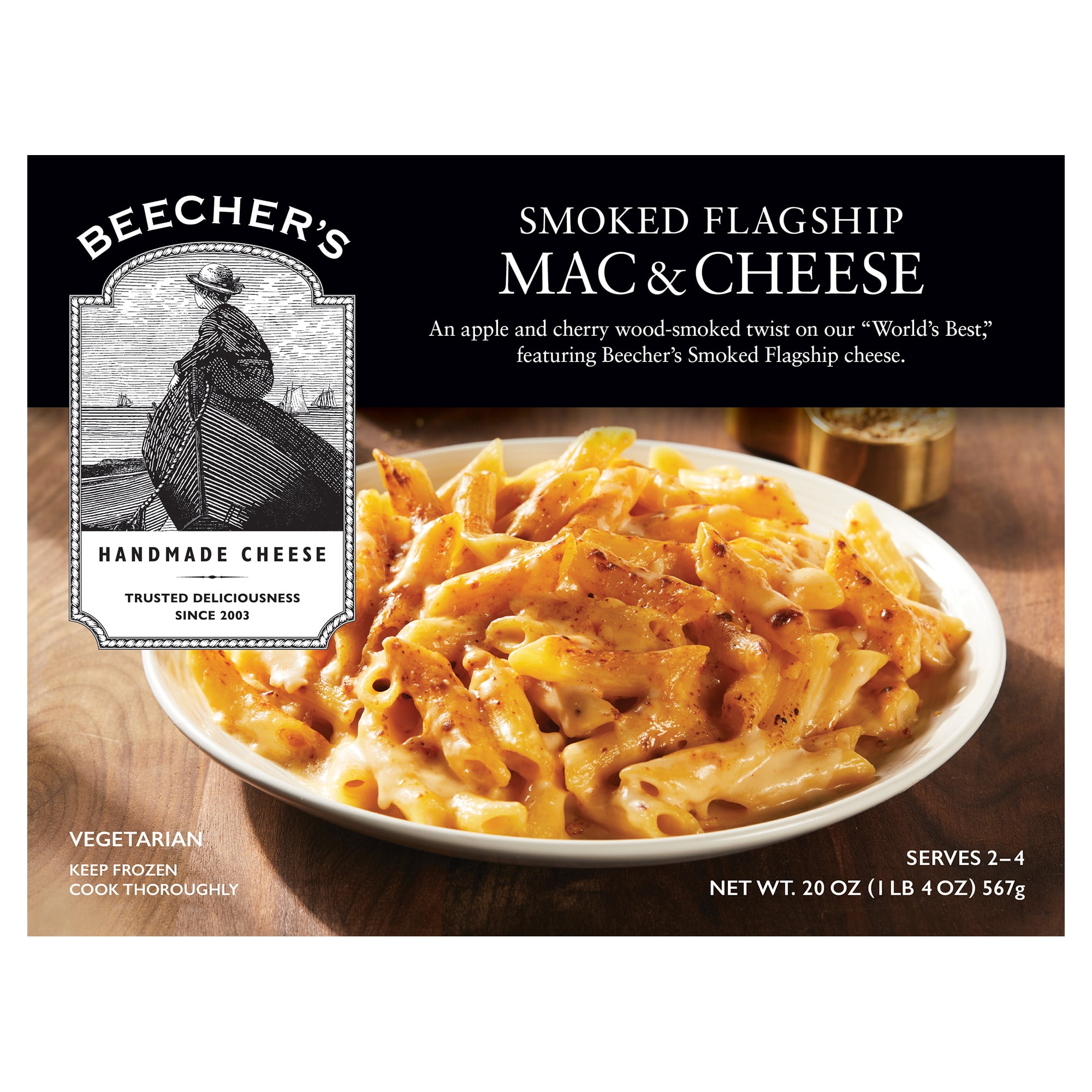 Beecher's Smoked Flagship Mac & Cheese, 20 oz (Frozen)