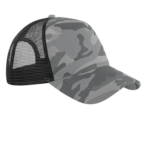 Beechfield  Adult Camo Snapback Trucker Cap