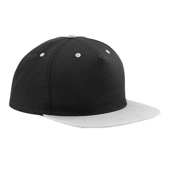 Beechfield Adult Contrast 5 Panel Snapback Cap