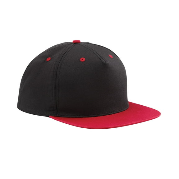 Beechfield  Adult Contrast 5 Panel Snapback Cap
