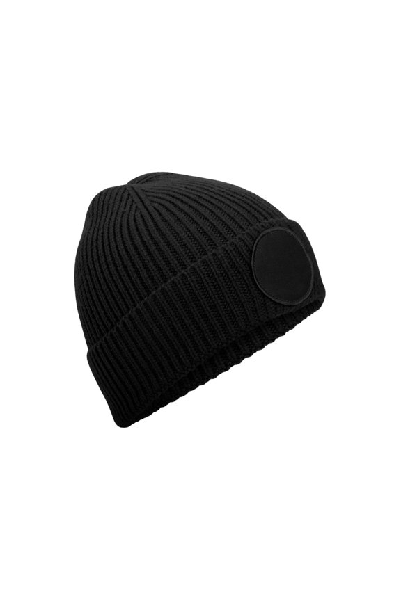 Adult Fashion Circular Patch Beanie