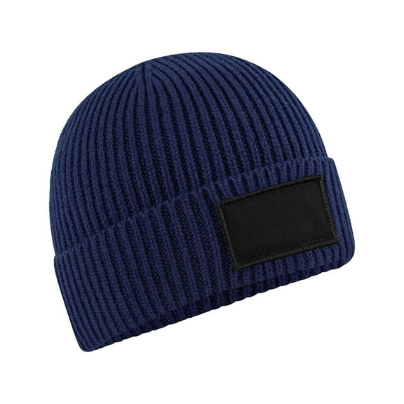 Beechfield  Adult Fashion Patch Beanie